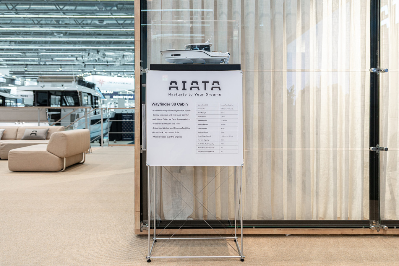 AIATA Boats auf der Boot Düsseldorf